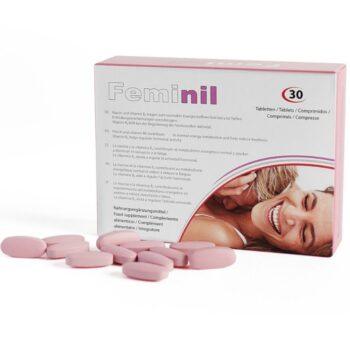 500 COSMETICS - FEMINIL+ MELHORIA DA LIBIDO SEXUAL FEMININA - 30 CÁPSULAS