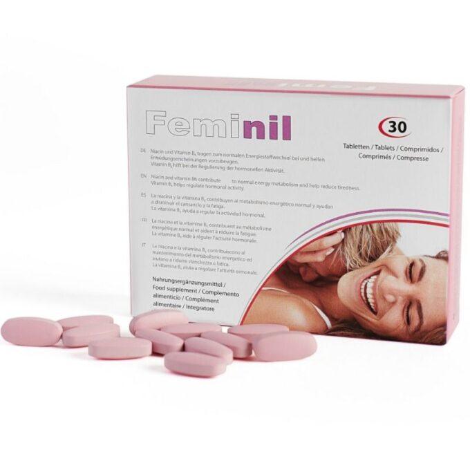 500 COSMETICS - FEMINIL+ MELHORIA DA LIBIDO SEXUAL FEMININA - 30 CÁPSULAS