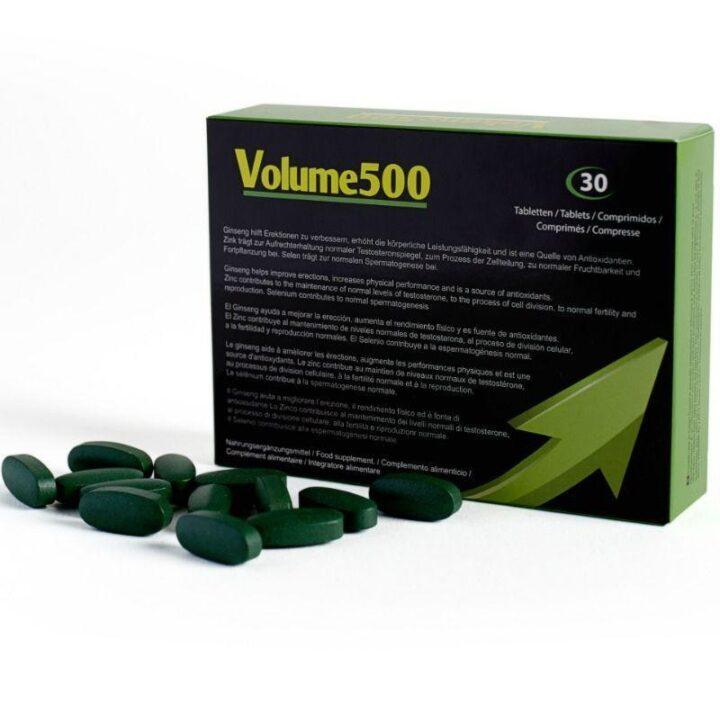 500 COSMETICS - VOLUME 500 AUMENTAR A QUANTIDADE E QUALIDADE DO ESPERMÃO