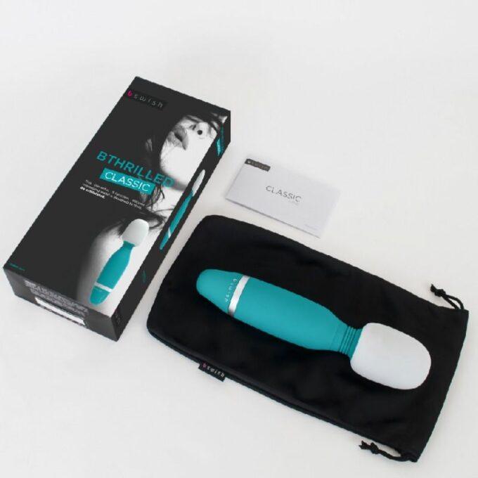 B Swish - Bthrilled Classic Wand Vibrator Jade