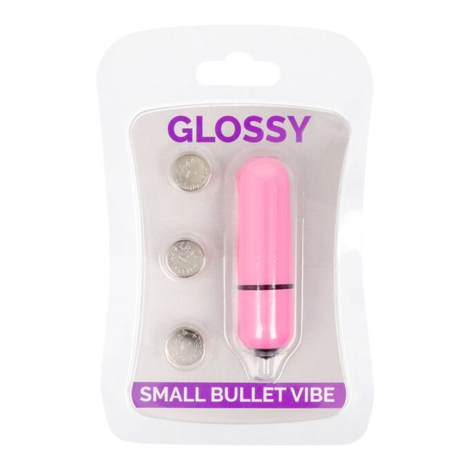 Glossy - Small Bullet Vibe Deep Rose