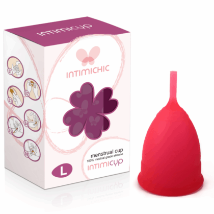 INTIMICHIC - COPO MENSTRUAL GRAU MÉDICO SILICONE - TAMANHO L