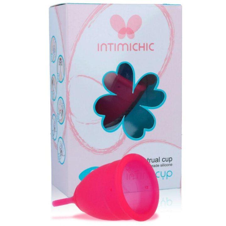 INTIMICHIC - COPO MENSTRUAL GRAU MÉDICO SILICONE - TAMANHO S