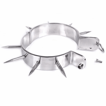 METAL HARD - COLAR DE ESCRAVO BDSM COM PONTOS