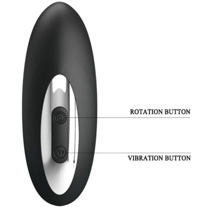 Pretty Love - Merlin Anal Rotation And Vibration Function Black