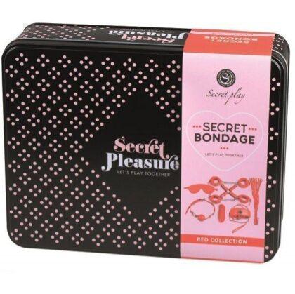 SECRETPLAY - BDSM SET 6 PCS RED COLLECTION