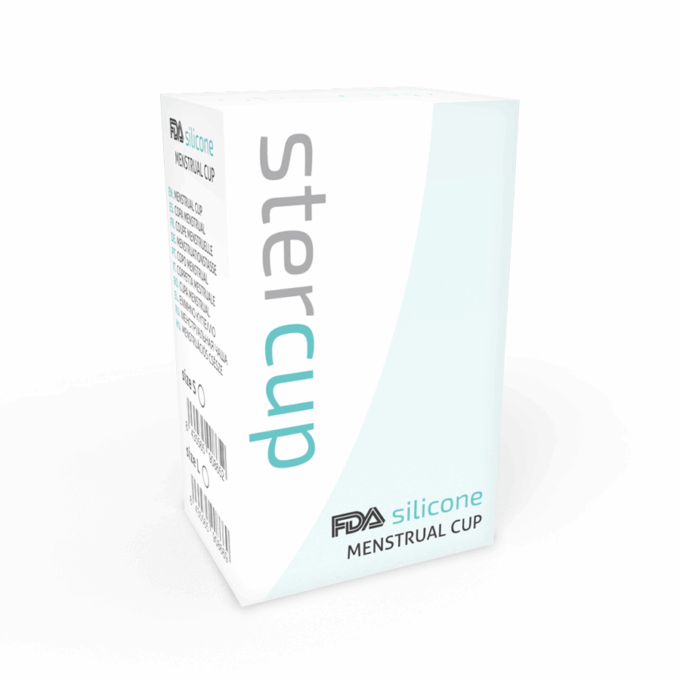 STERCUP - COPO MENSTRUAL DE SILICONE FDA LILAC - TAMANHO S