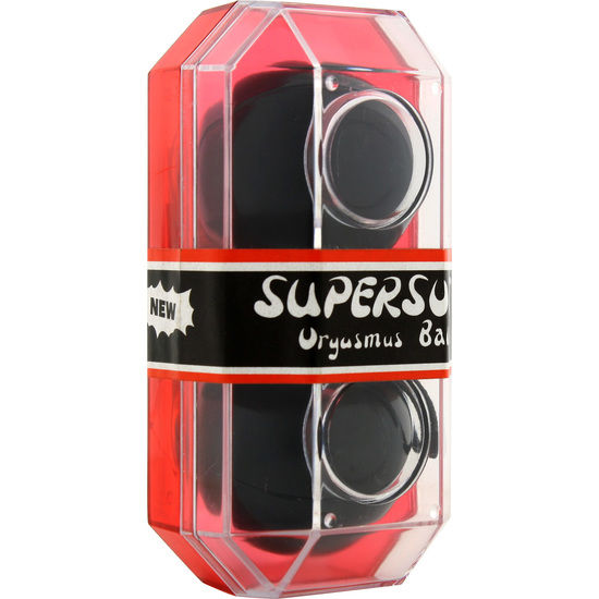 Seven Creations - Supersoft Orgasmic Balls Black