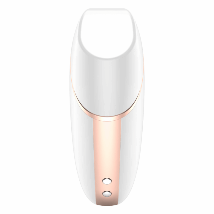 SATISFYER - ESTIMULADOR E VIBRADOR LOVE TRIANGLE BRANCO