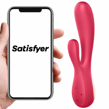SATISFYER - MONO FLEX VERMELHO COM APLICATIVO
