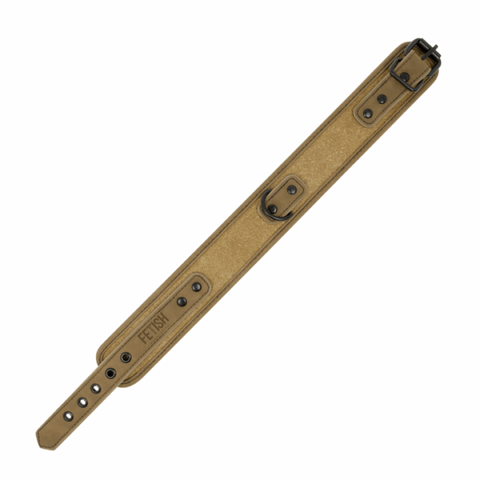 FETISH SUBMISSIVE ORIGIN - COLAR DE CORRENTE COM FORRO DE NEOPRENE