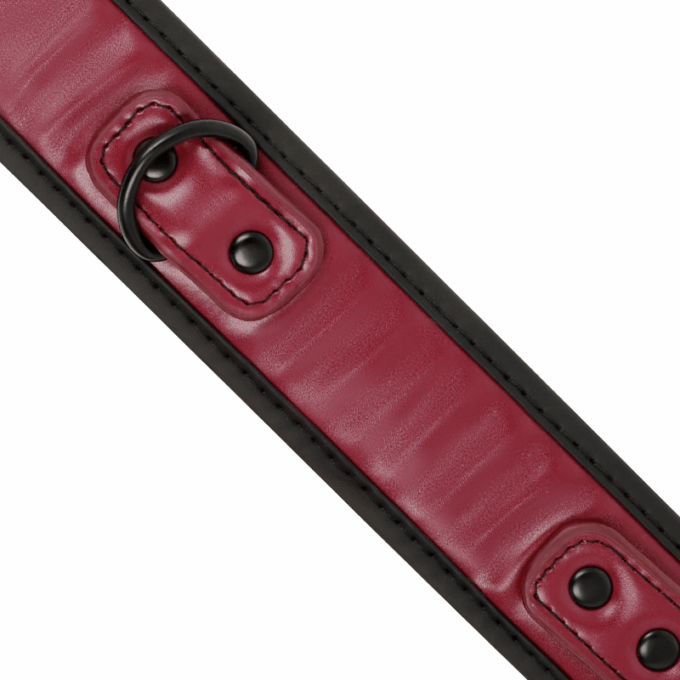 FETISH SUBMISSIVE DARK ROOM - COLAR DE CORRENTE COM FORRO DE NEOPRENE