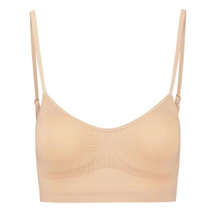 BYE-BRA - MEDIUM CONTROL SUTI SEM PONTOS BEIGE TAMANHO XL