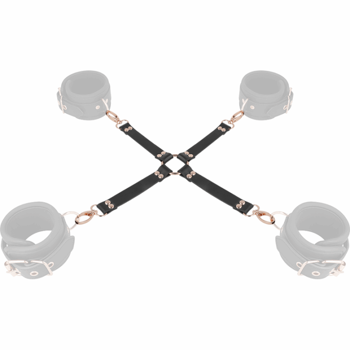 COQUETTE CHIC DESIRE - FANTASY HOG TIE COURO VEGANO