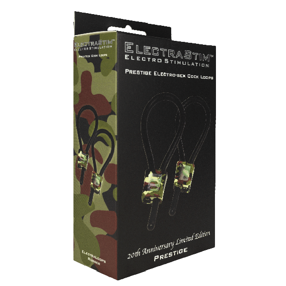 ELECTRASTIM - ANÉIS DE GALO AJUSTVEIS PRESTIGE ELECTRALOOPS CAMUFLAGEM