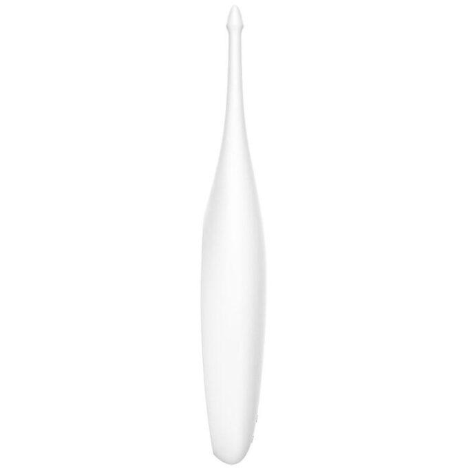 SATISFYER - VIBRADOR TWIRLING FUN TIP BRANCO