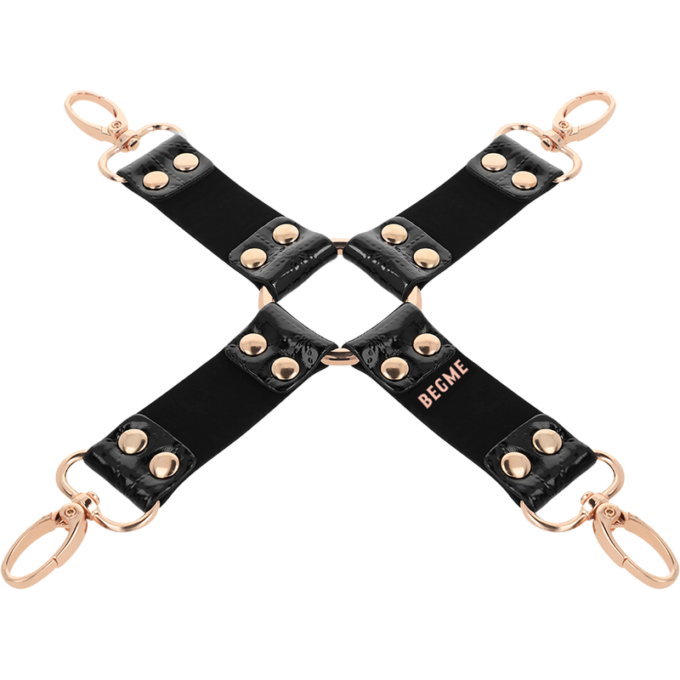 Begme - Black Edition Vegan Leather Hog Tie