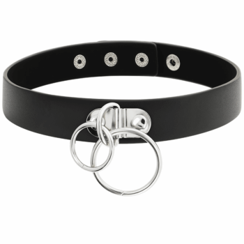COQUETTE-ACCESSORIES-COQUETTE-CHOKER-CUERO-VEGANO-DOBLE-ANILLA-1