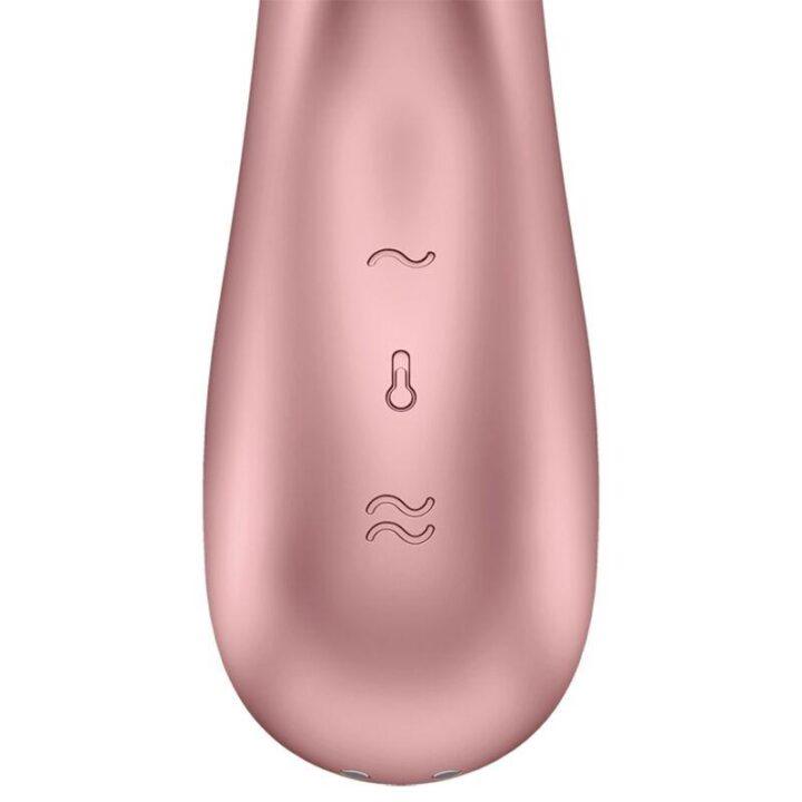 SATISFYER - VIBRADOR HOT LOVER ROSA & BEGE