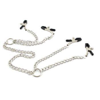 OHMAMA FETICHE - 4 Grampos DE BICO COM CORRENTES