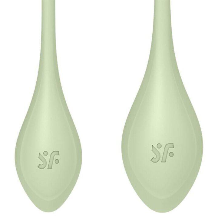 SATISFYER - CONJUNTO DE TREINO YONI POWER 2 VERDE