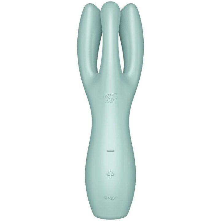 SATISFYER - VIBRADOR THREESOME 3 MENTA