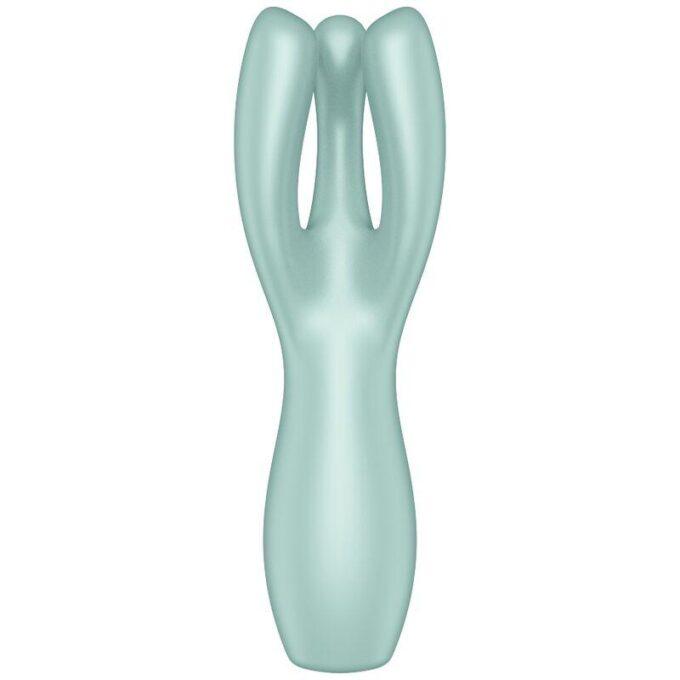 SATISFYER - VIBRADOR THREESOME 3 MENTA