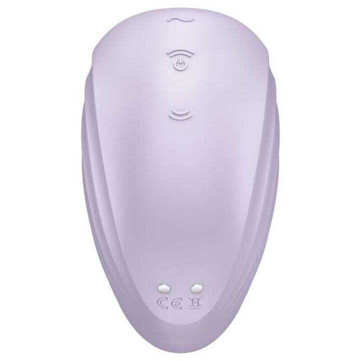 SATISFYER - ESTIMULADOR E VIBRADOR DE PULSO DE AR PEARL DIVER VIOLETA