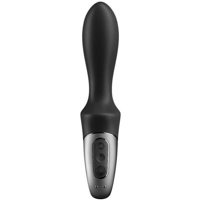 SATISFYER - HEAT CLIMAX+ APP VIBRADOR ANAL PRETO