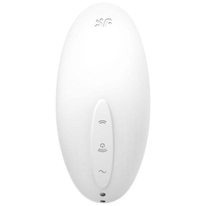 SATISFYER - ESTIMULADOR E VIBRADOR DE PULSO DE AR VULVA LOVER 2 BRANCO