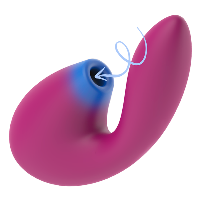 Coverme - Clitoral Suction & Powerful G-spot Rush Vibrator