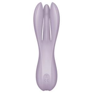 SATISFYER - VIBRADOR THREESOME 2 VIOLETA
