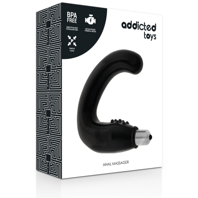 Addicted Toys - Anal Massager Black