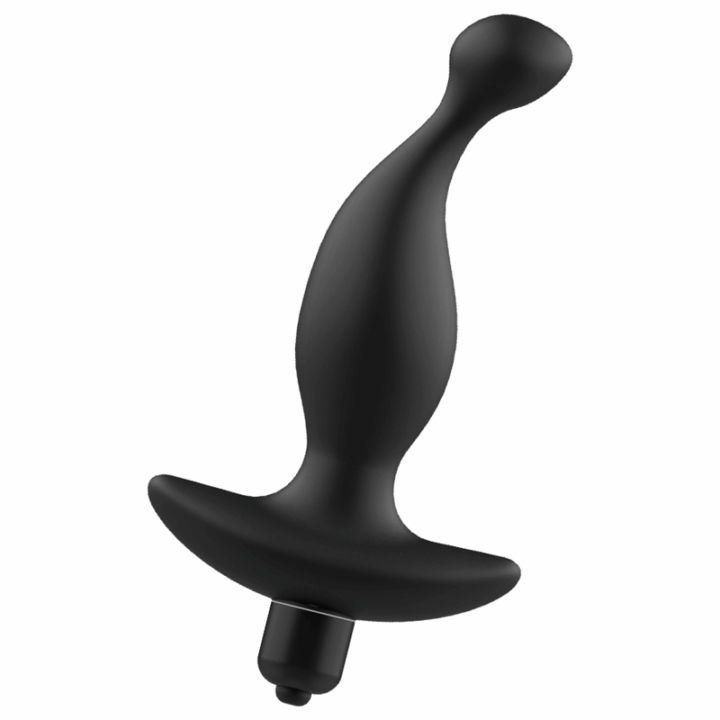 ADDICTED TOYS - MASSAGER ANAL COM VIBRAO PRETA MODELO 2
