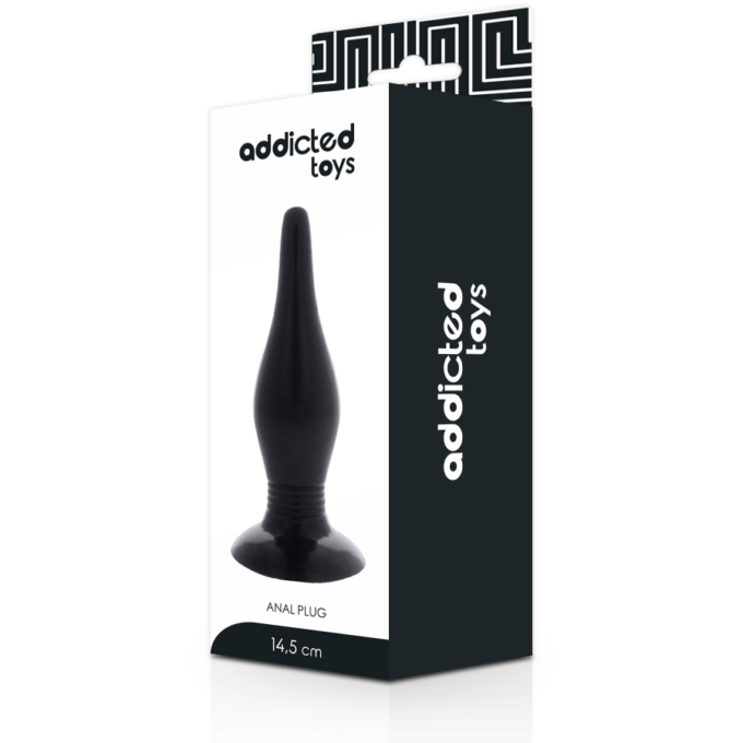 Addicted Toys - Anal Plug 14.5 Cm Black