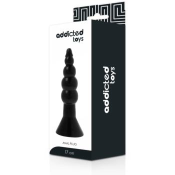 Addicted Toys - Anal Plug 17 Cm Black