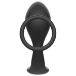 Addicted Toys - Anal Plug With Black Silicone Ring 12 Cm
