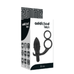 Addicted Toys - Anal Plug With Double Black Ring