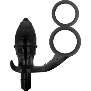 Addicted Toys - Anal Plug With Double Black Ring