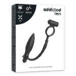 Addicted Toys - Anal Plug With Vibratory Ring
