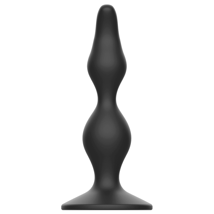ADDICTED TOYS - PLUG SEXUAL ANAL 12 CM PRETO