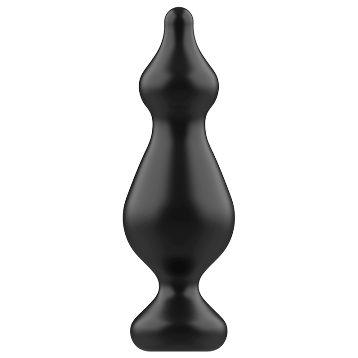 ADDICTED TOYS - PLUG ANAL SEXUAL 13.6 CM PRETO