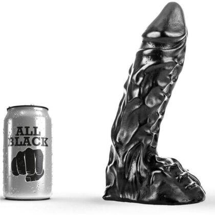 ALL BLACK - PENE REALISTA ANAL 23 CM