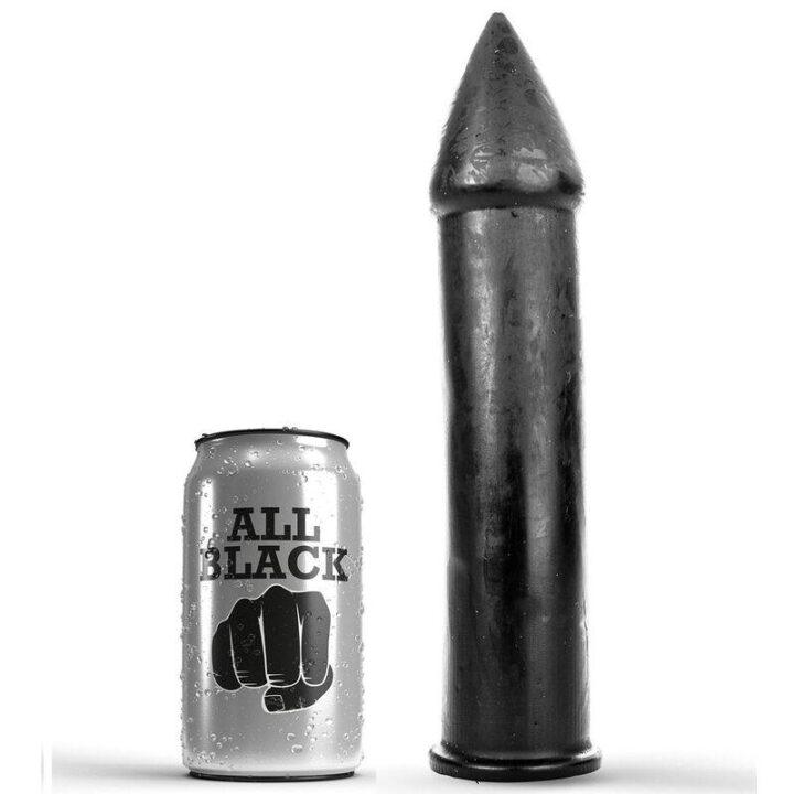 ALL BLACK - DILDO 24 CM