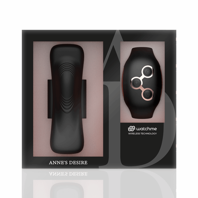 ANNE'S DESIRE - PANTY PLEASURE TECNOLOG A WATCHME PRETO/OURO