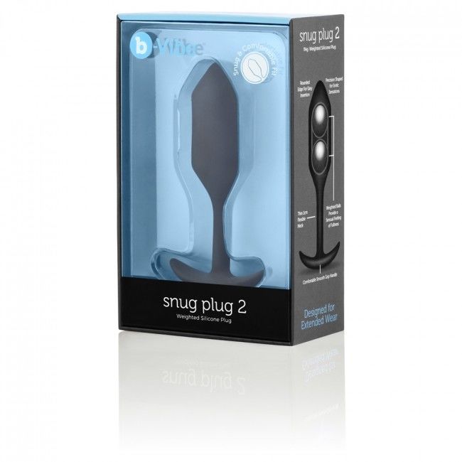 B-vibe - Snug Anal Plug 2 Black