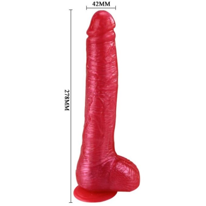 Baile - Realistic Pink Dildo Dong With Suction Cup