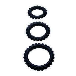BAILE-FOR-HIM-BAILE-TITAN-SET-3PCS-COCK-RING-BLACK-2.8-2.4-1.9-CM-1