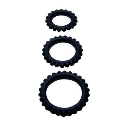 BAILE-FOR-HIM-BAILE-TITAN-SET-3PCS-COCK-RING-BLACK-2.8-2.4-1.9-CM-1