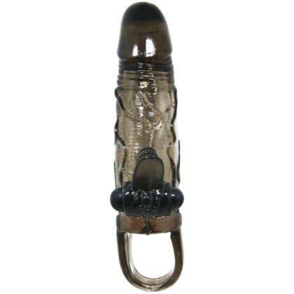 BAILE-FOR-HIM-BRAVE-MAN-PENIS-COVER-WITH-CLIT-AND-ANAL-STIMULATION-DOUBLE-BULLET-BLACK-16.5-CM-1